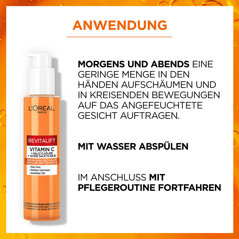 Bild: L'ORÉAL PARIS Revitalift Clinical Vitamin C Reinigungsschaum
