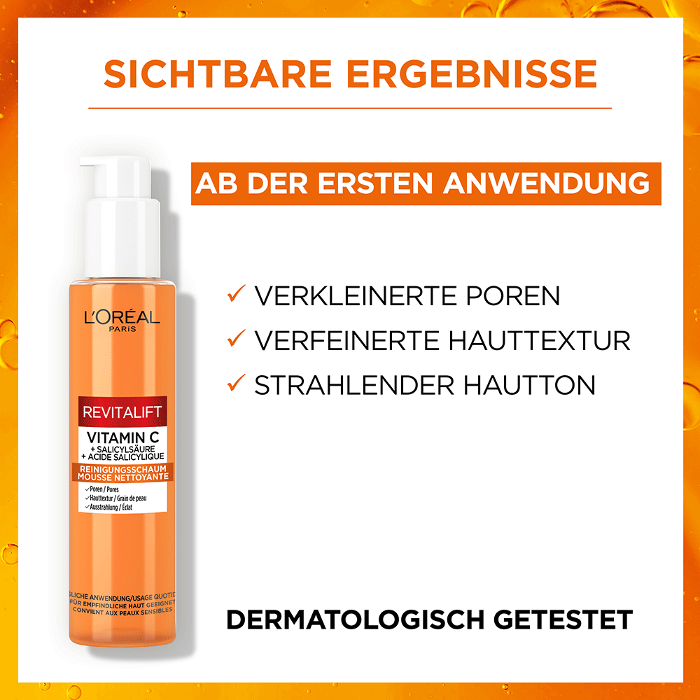 Bild: L'ORÉAL PARIS Revitalift Clinical Vitamin C Reinigungsschaum