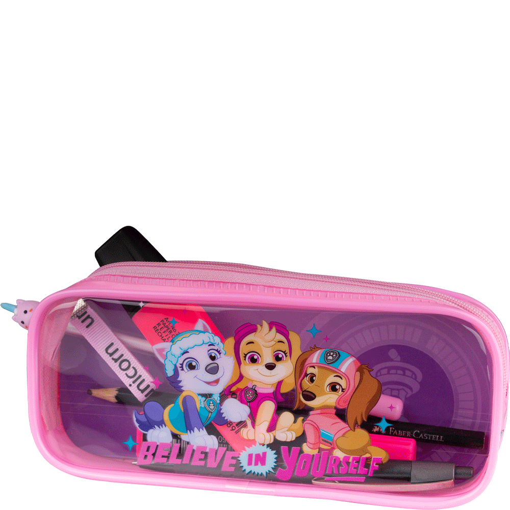 Bild: Paw Patrol Federpenal mit Kinderschminke