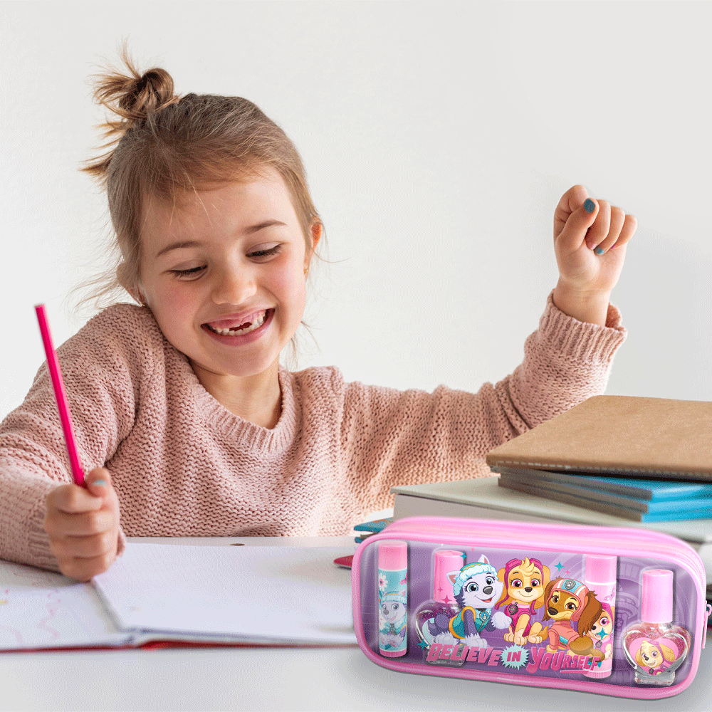 Bild: Paw Patrol Federpenal mit Kinderschminke