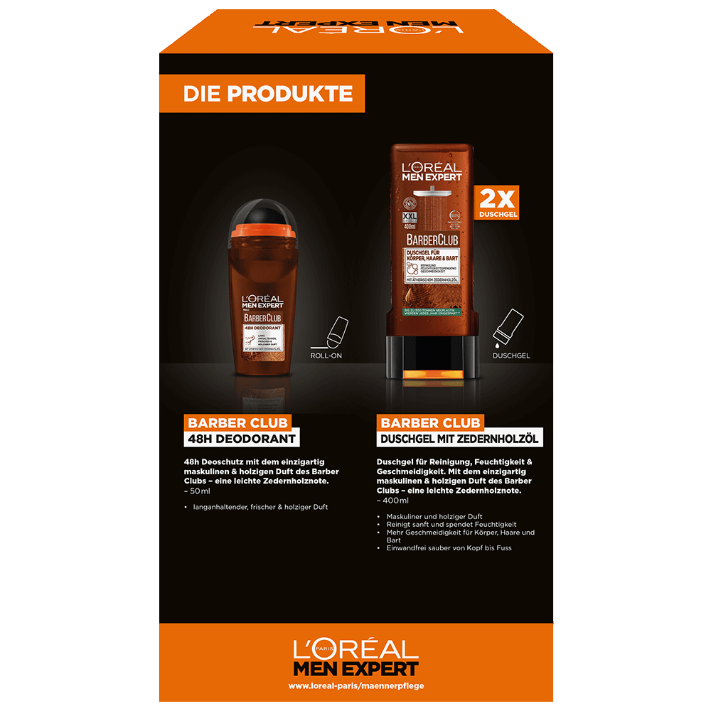 Bild: L'ORÉAL PARIS MEN EXPERT Barber Club Box XXL Pflegeset
