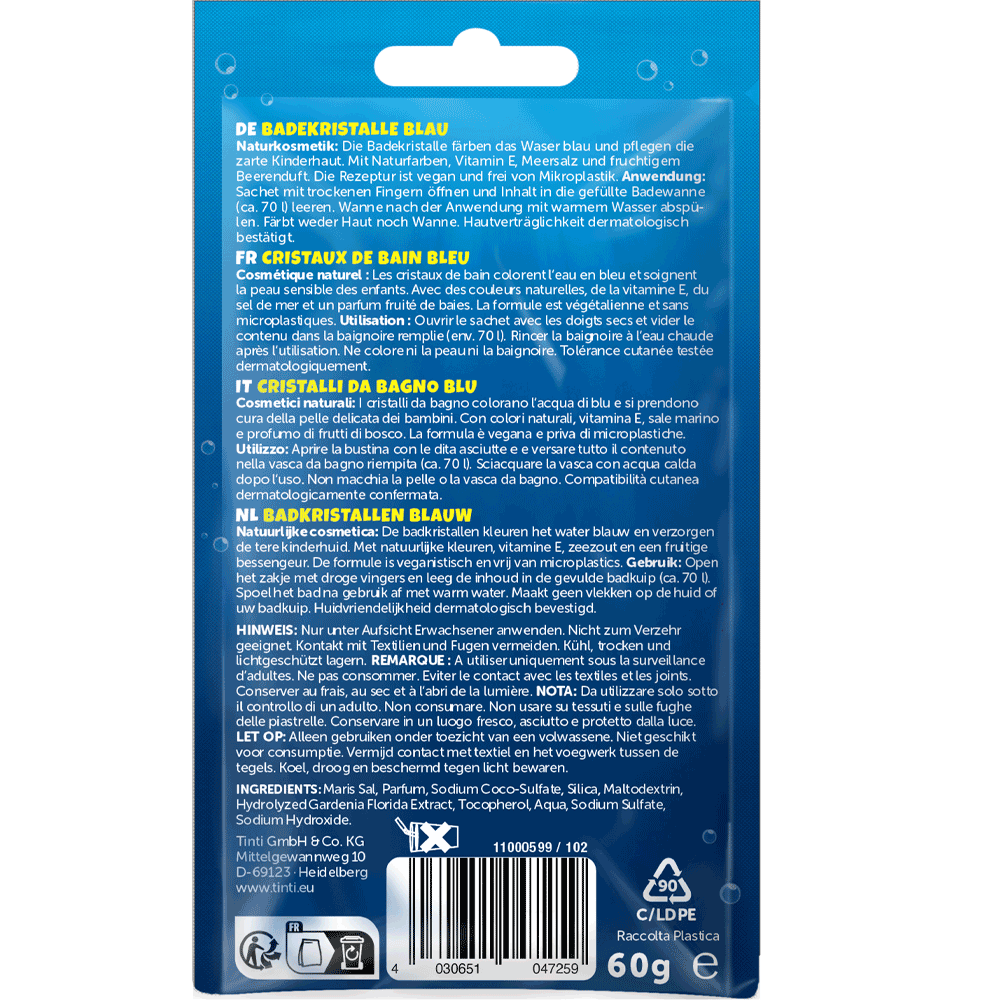 Bild: Tinti Magische Bade Kristalle