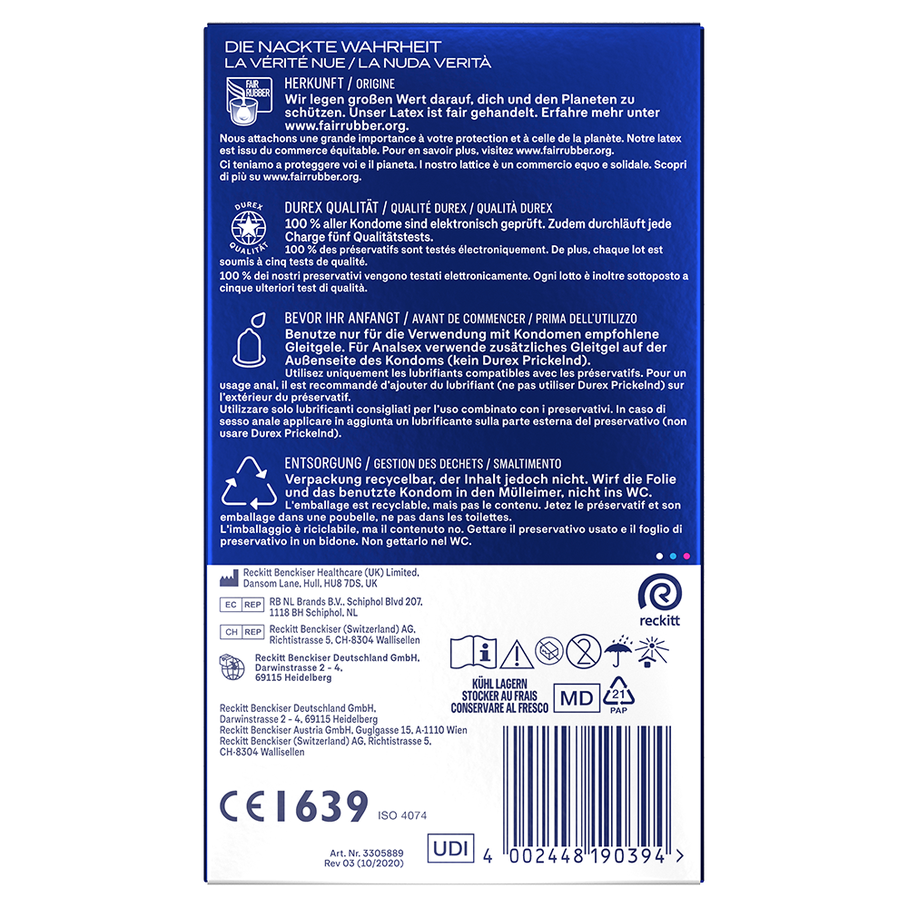 Bild: durex Kondome Intense