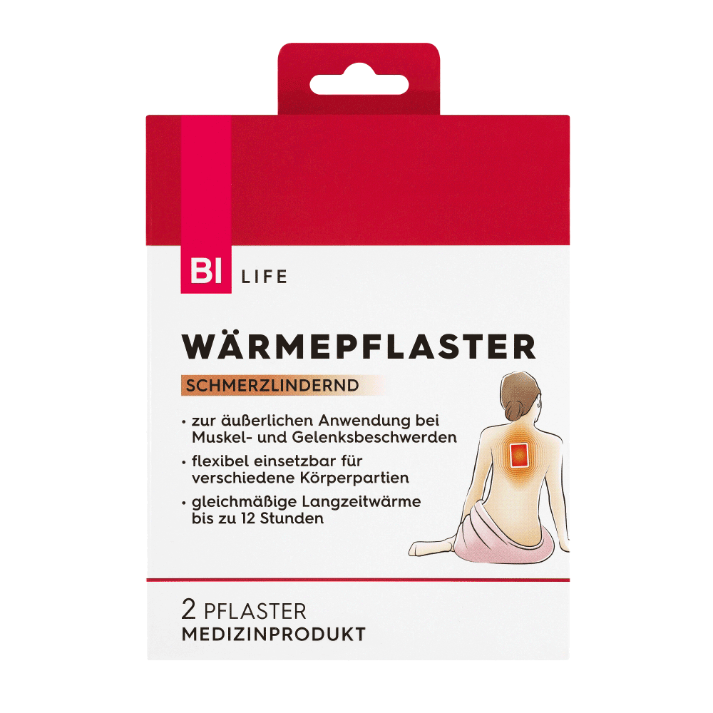 Bild: BI LIFE Wärmepflaster 2 Stk