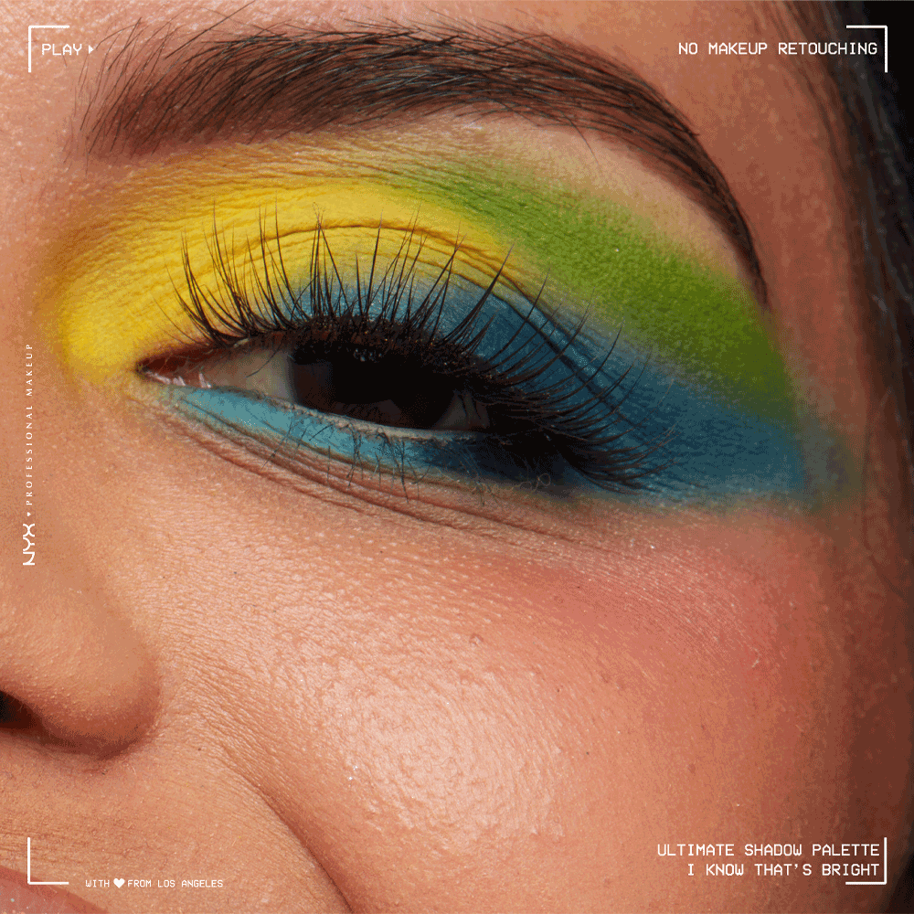 Bild: NYX Professional Make-up Ultimate Shadow Palette i know that's bright 04W