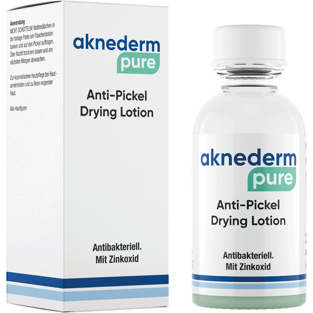 Bild: Aknederm pure Anti-Pickel Drying Lotion