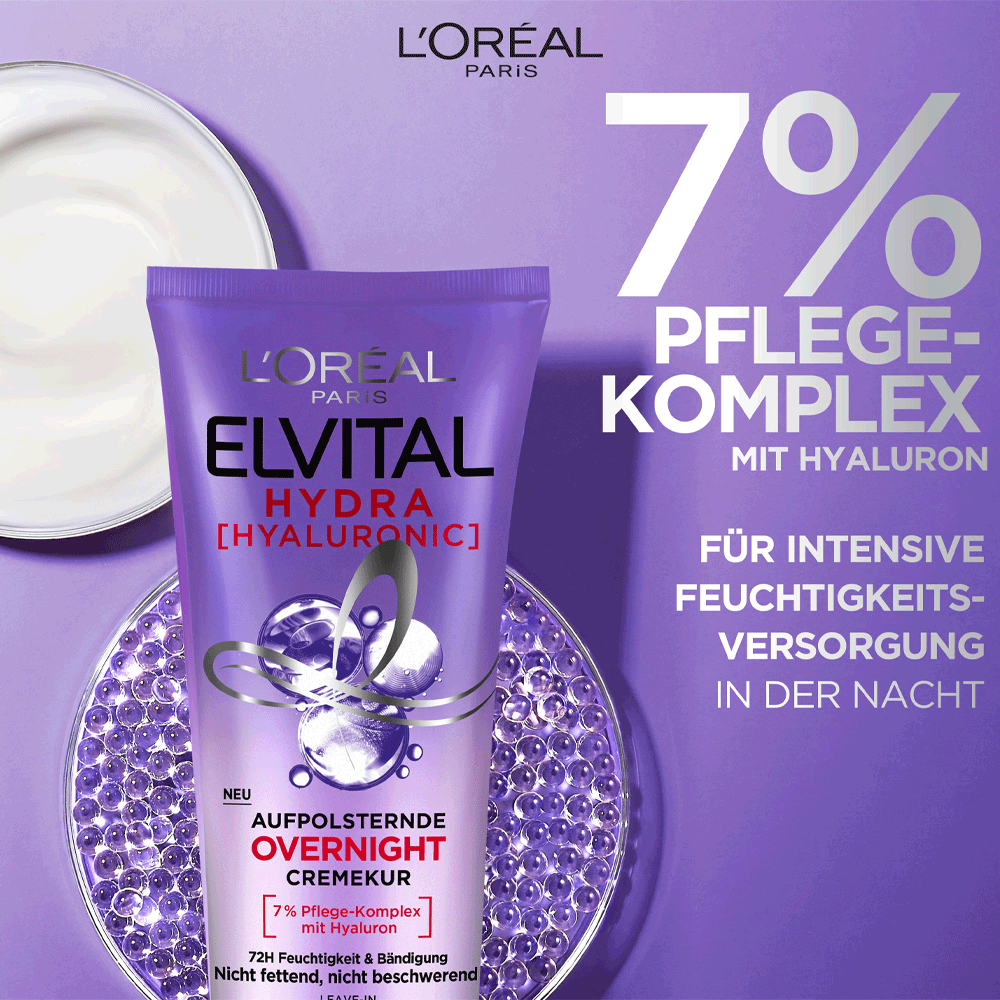 Bild: L'ORÉAL PARIS ELVITAL Hydra [Hyaluronic] Cremekur 