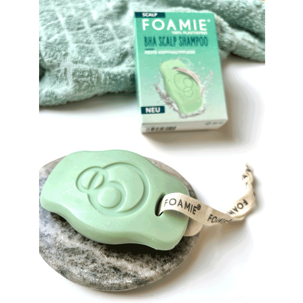 Bild: FOAMIE Festes Shampoo BHA Scalp