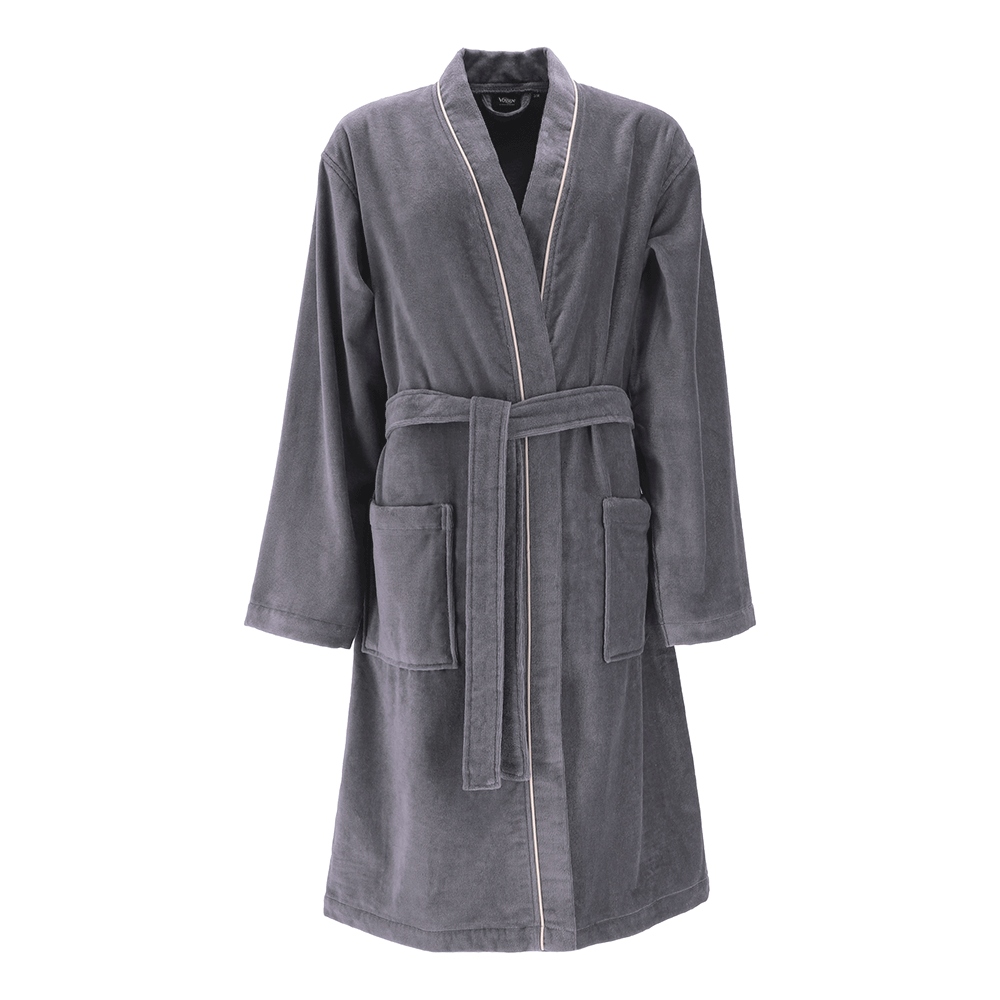Bild: Vossen Bademantel Dunkelgrau S/M