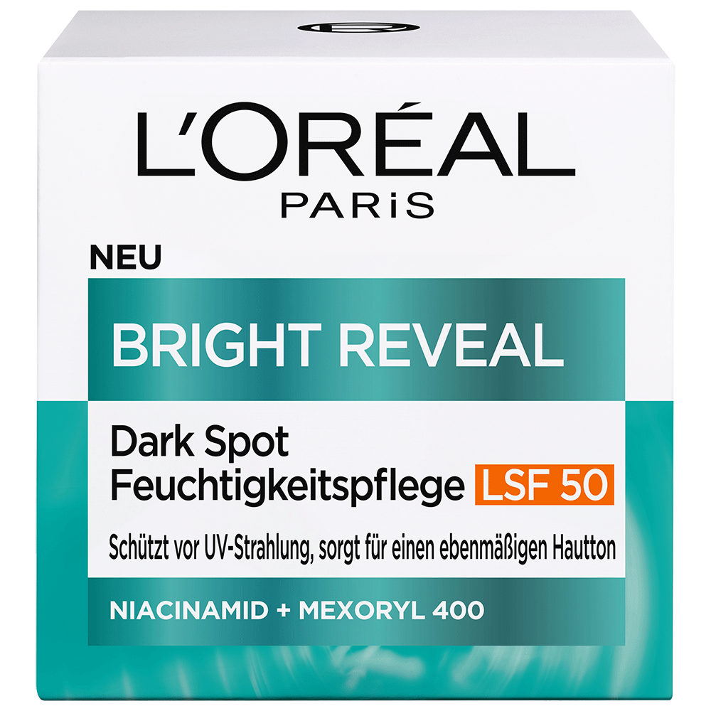 Bild: L'ORÉAL PARIS Bright Reveal Dark Spot Feuchtigkeitspflege LSF50