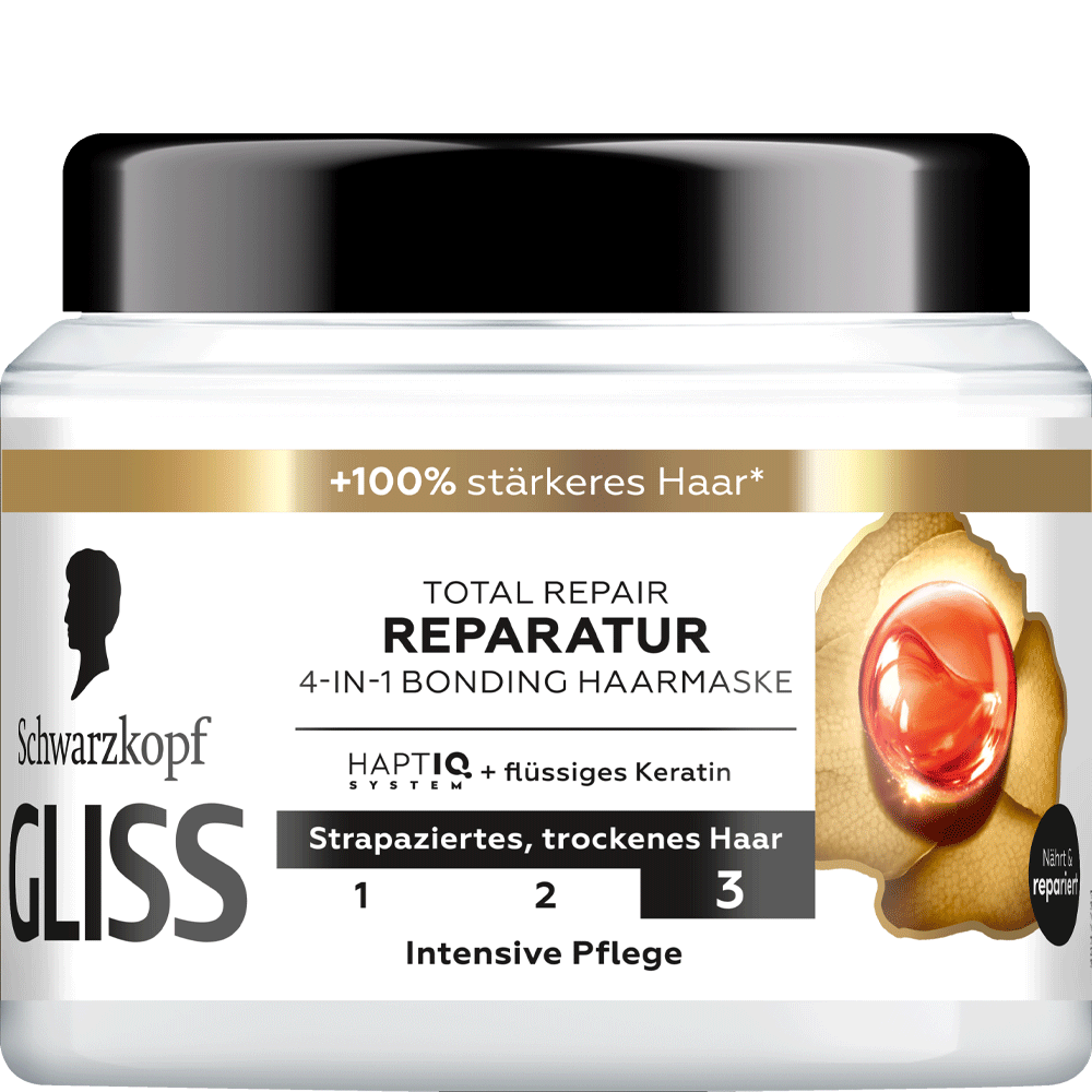 Bild: Schwarzkopf GLISS Total Repair 4in1 Bonding Haarmaske
