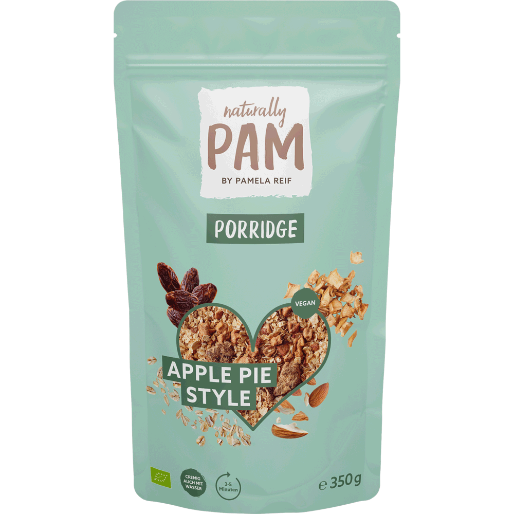 Bild: Naturally PAM by Pamela Reif Porridge Apple Pie Style