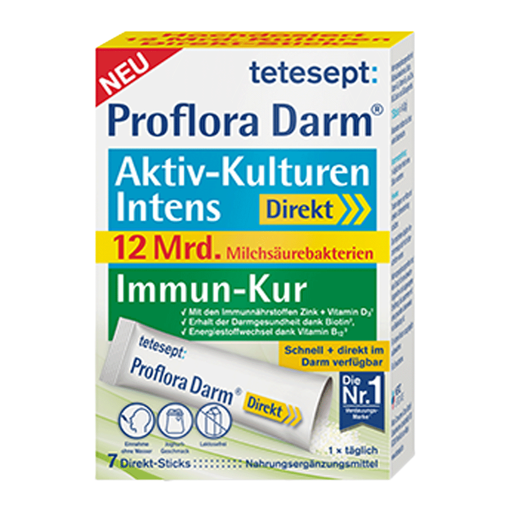 Bild: tetesept: Proflora Darm Immun-Kur