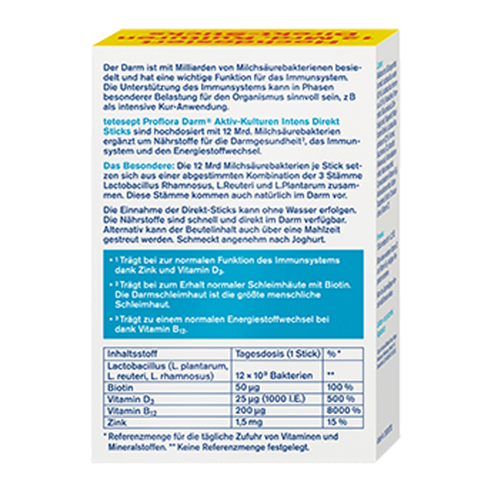 Bild: tetesept: Proflora Darm Immun-Kur
