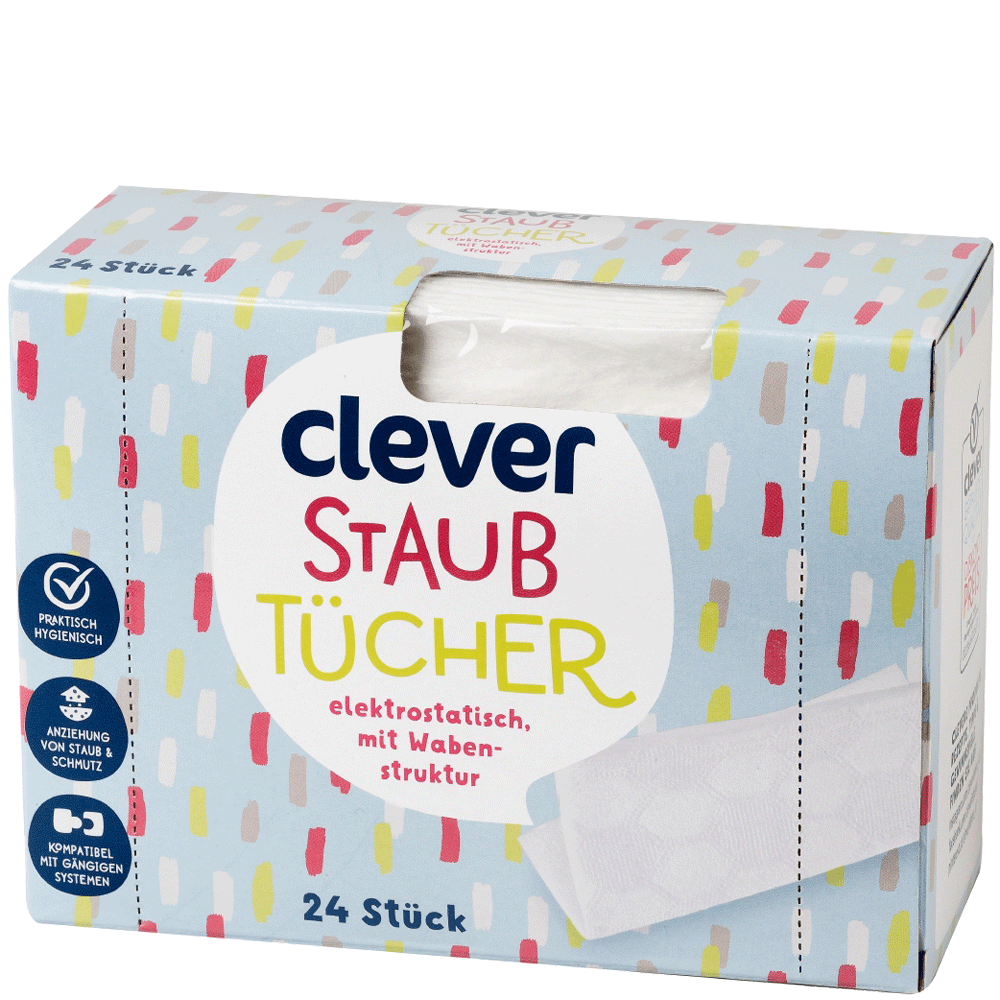 Bild: clever statisches Staubtuch