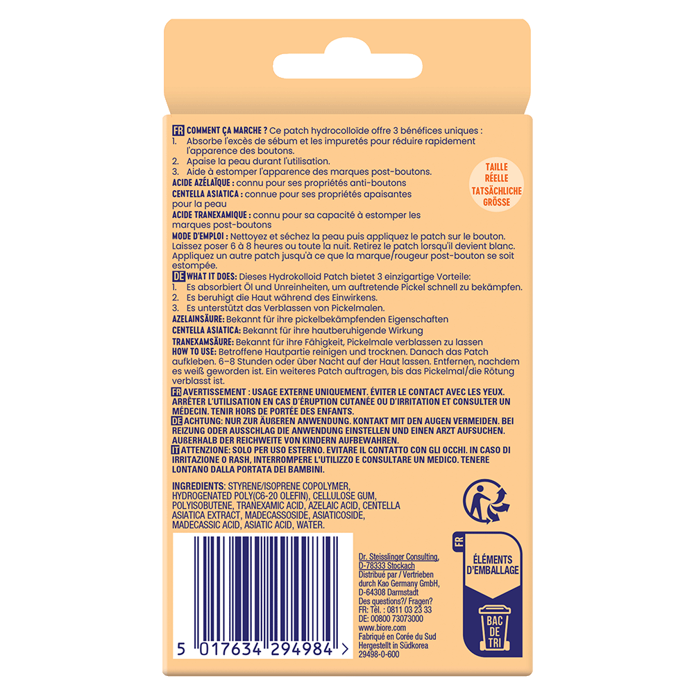 Bild: Bioré Anti-Pickel Patches 3in1