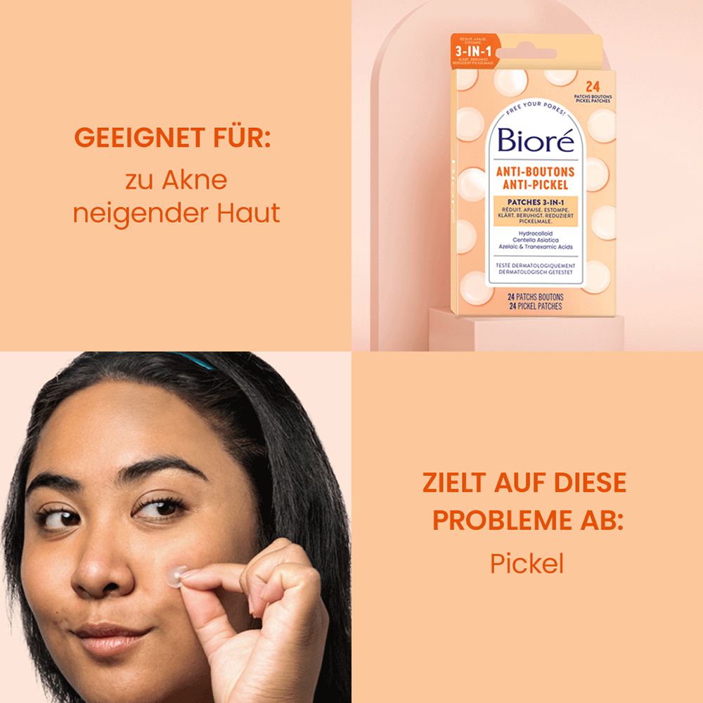 Bild: Bioré Anti-Pickel Patches 3in1