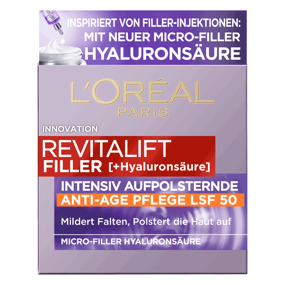 Bild: L'ORÉAL PARIS Revitalift Revitalift Filler Tagespflege LSF 50