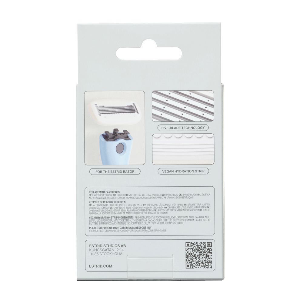 Bild: ESTRID Rasierklingen The Five Blade Cartridges