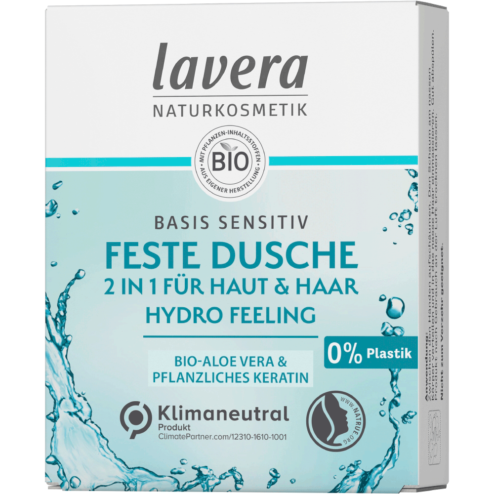 Bild: lavera Feste Dusche Hydro Feeling