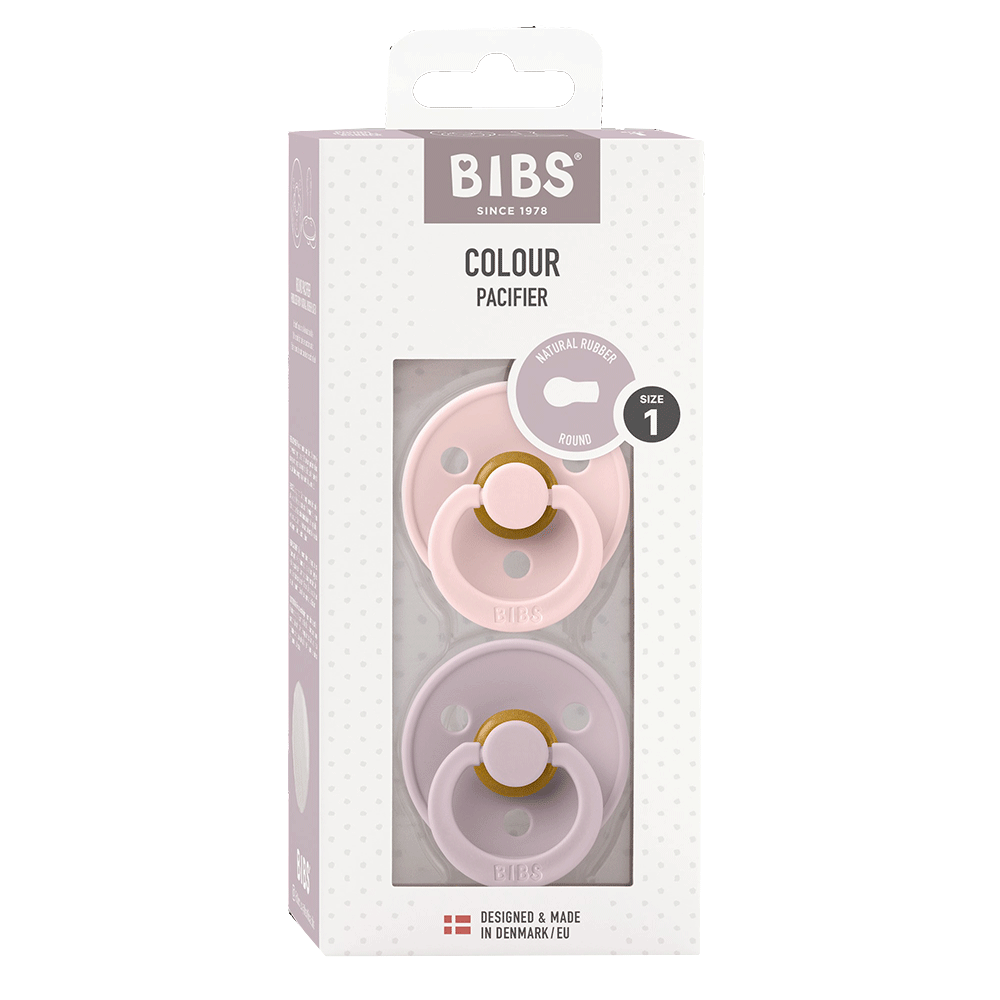 Bild: BIBS Schnuller Colour Blossom & Lila 0-6 Monate