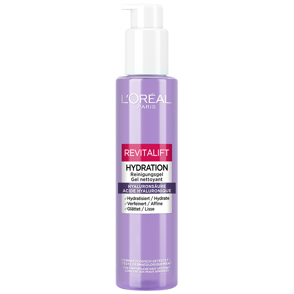 Bild: L'ORÉAL PARIS Revitalift Hydration Reinigungsgel