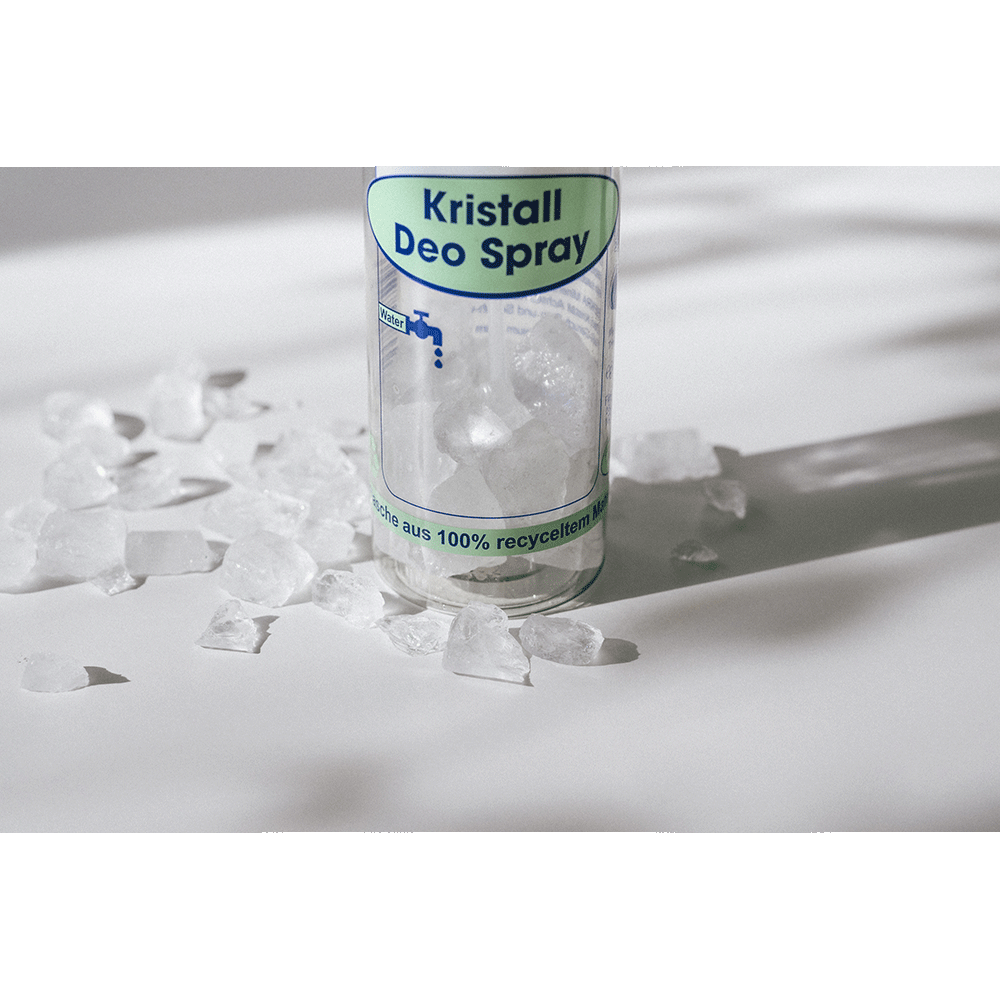 Bild: BEKRA Mineral Kristall Deo-Spray