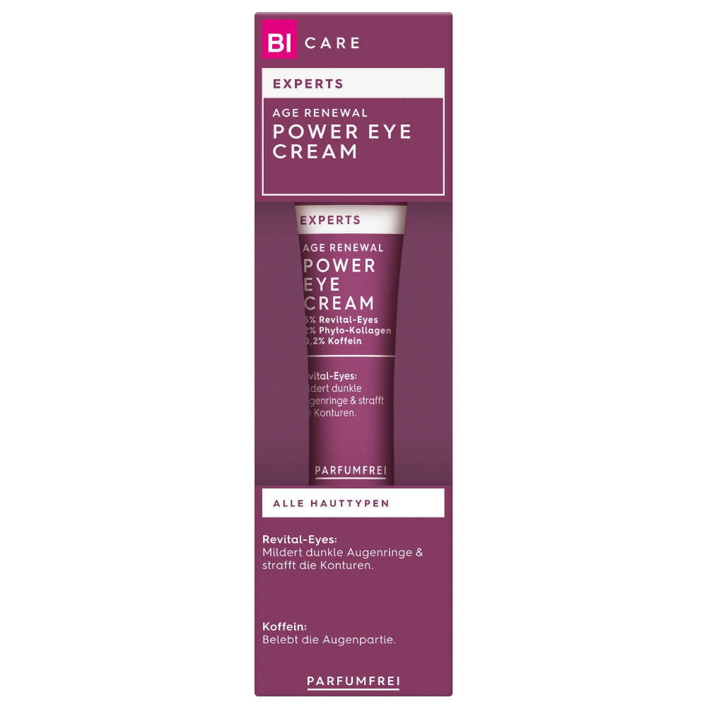 Bild: BI CARE Experts Age Renewal Power Eye Cream 