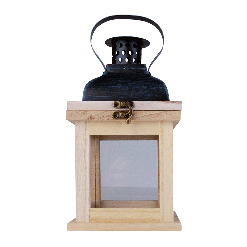 Bild: Accentra Badeset Cosy Moments mit Holzlaterne