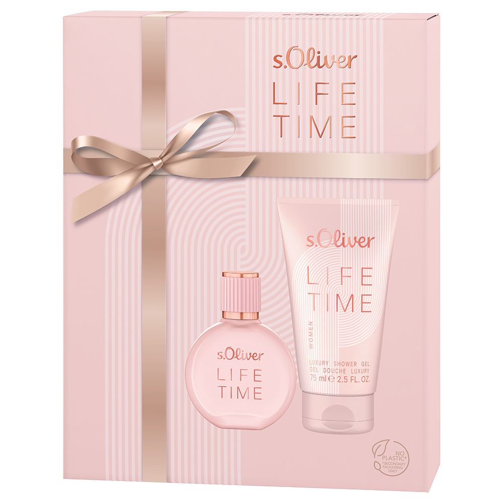 Bild: s.Oliver Life Time Geschenkset Eau de Toilette 30 ml + Duschgel 75 ml