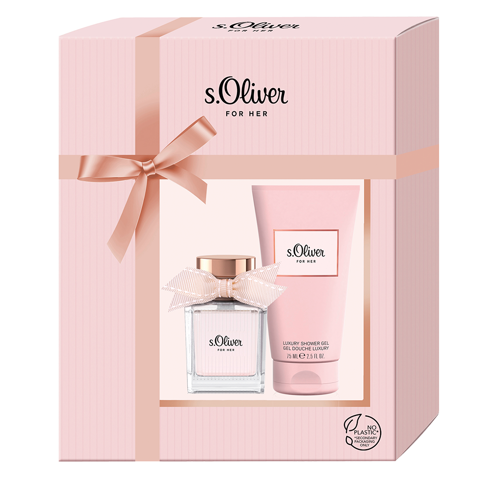 Bild: s.Oliver For Her Geschenkset Eau de Toilette 30 ml + Duschgel 75 ml