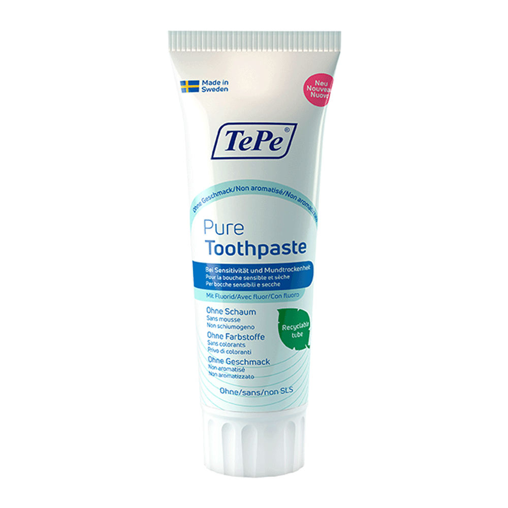 Bild: TePe Zahncreme