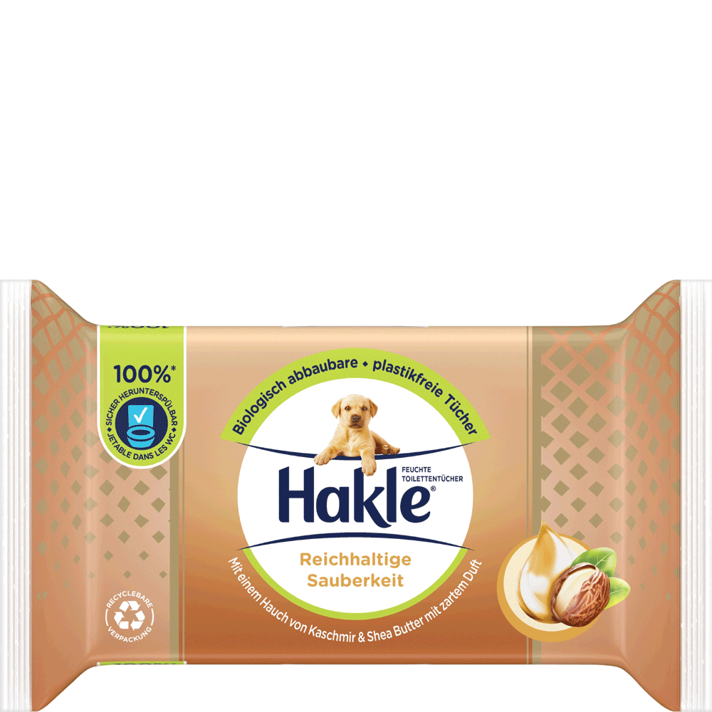 Bild: Hakle feuchtes Toilettenpapier Spa Erlebnis Sheabutter