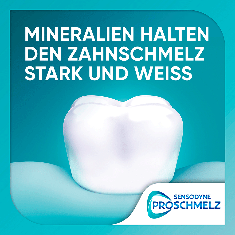 Bild: SENSODYNE Proschmelz Zahnpasta Zahnschmelz Repair Whitening Cool Mint