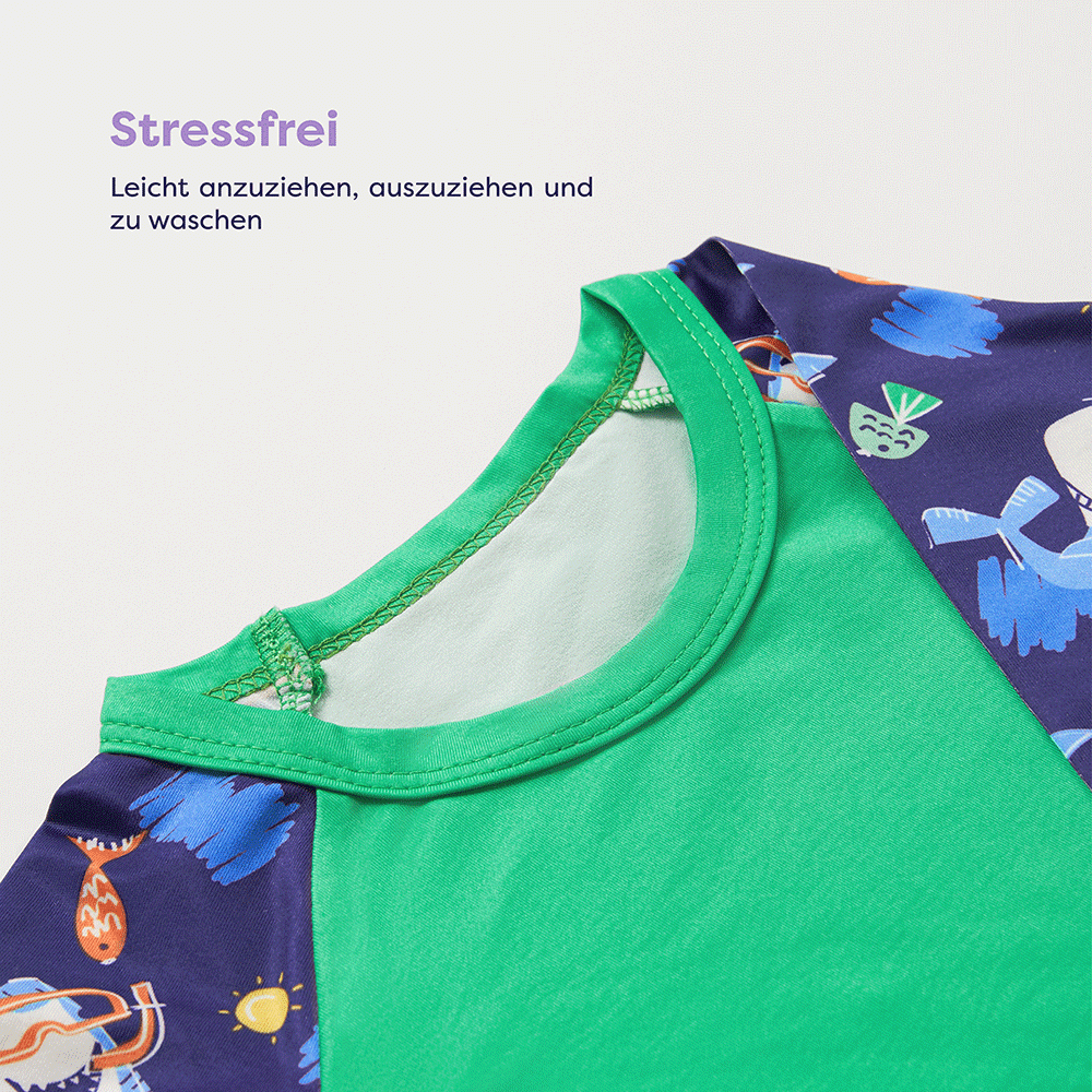 Bild: bambino mio Schützendes Schwimmshirt Wellen 1-2 Jahre