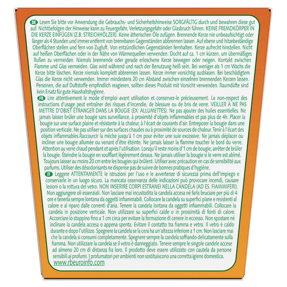 Bild: AIRWICK Duftkerze Warm Vanilla Wish