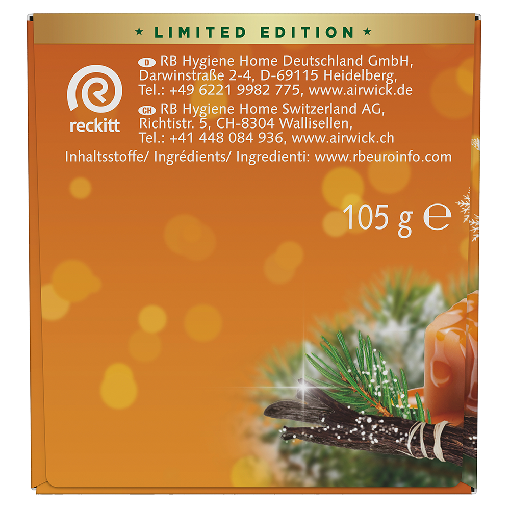 Bild: AIRWICK Duftkerze Warm Vanilla Wish