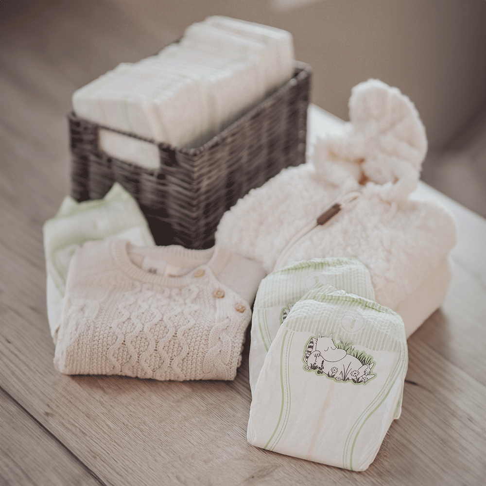 Bild: Moomin Baby Windeln Größe 2, 3kg - 6kg