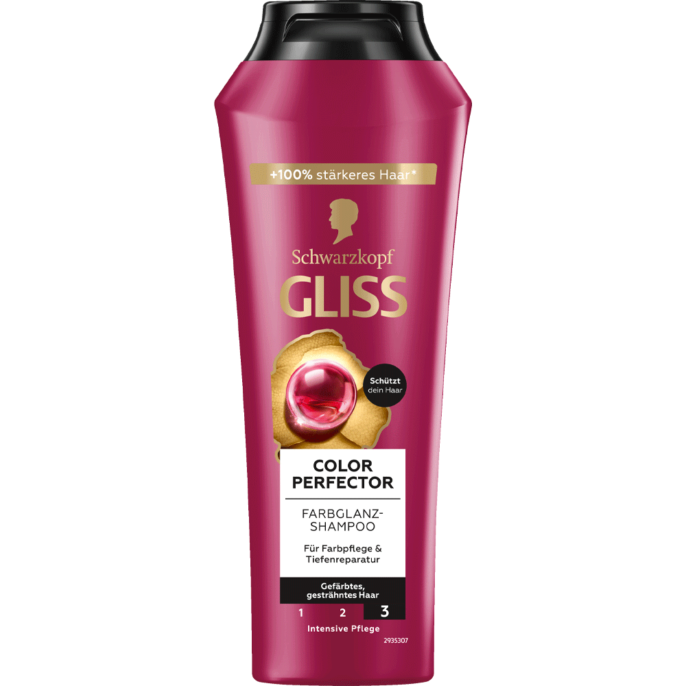 Bild: Schwarzkopf GLISS Color Perfector Shampoo