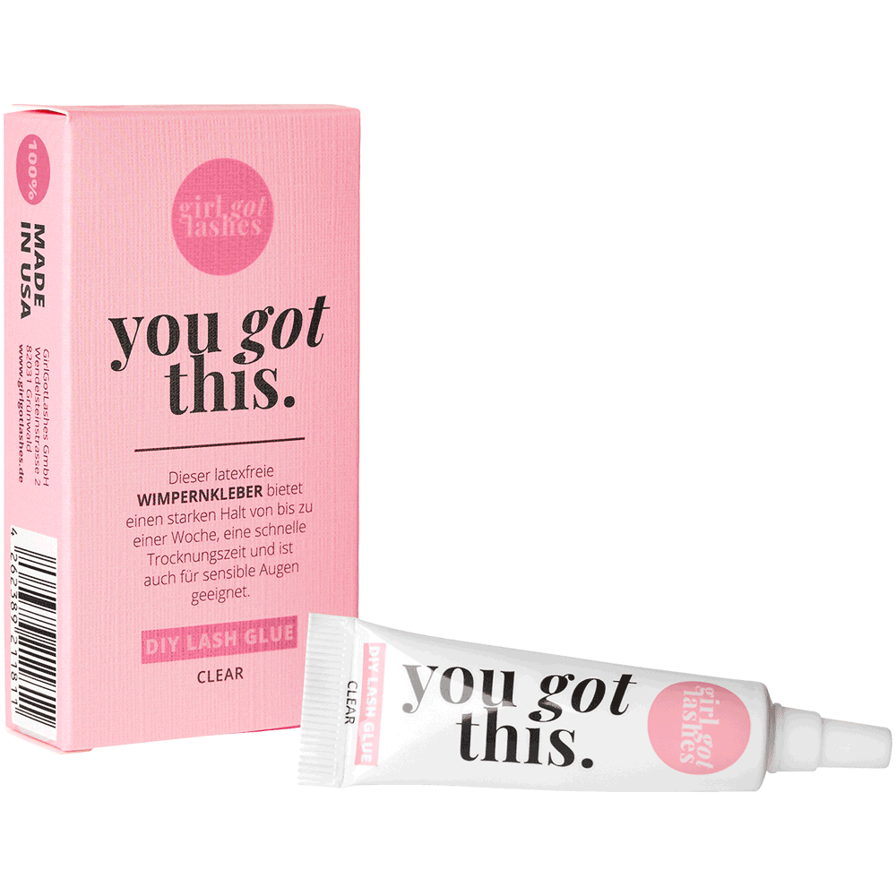 Bild: GirlGotLashes Wimpernkleber You Got This Clear