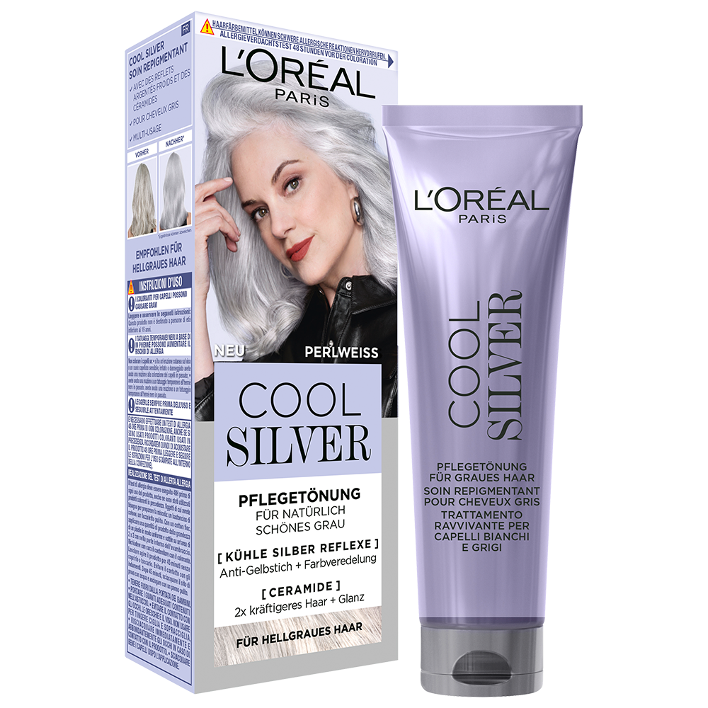 Bild: L'ORÉAL PARIS Cool Silver Pflegetönung