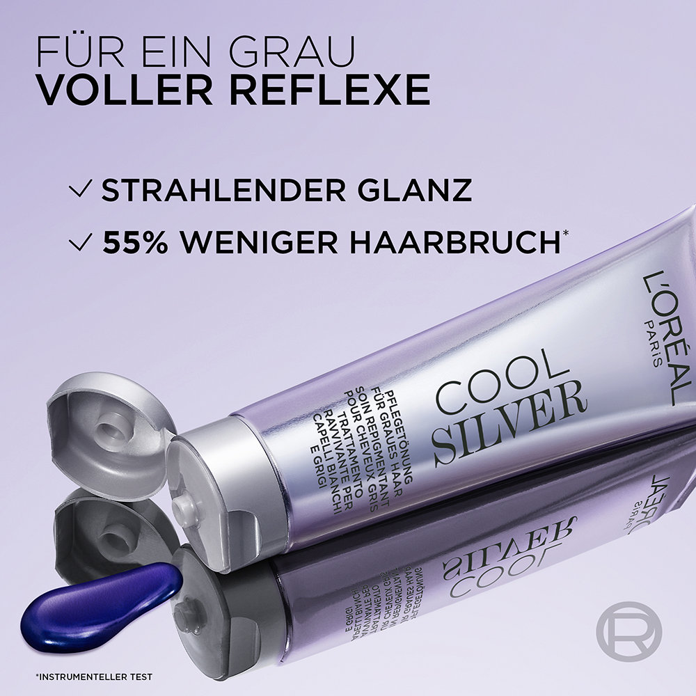Bild: L'ORÉAL PARIS Cool Silver Pflegetönung