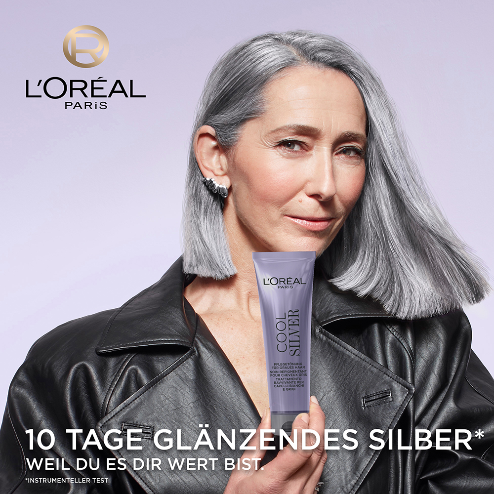 Bild: L'ORÉAL PARIS Cool Silver Pflegetönung