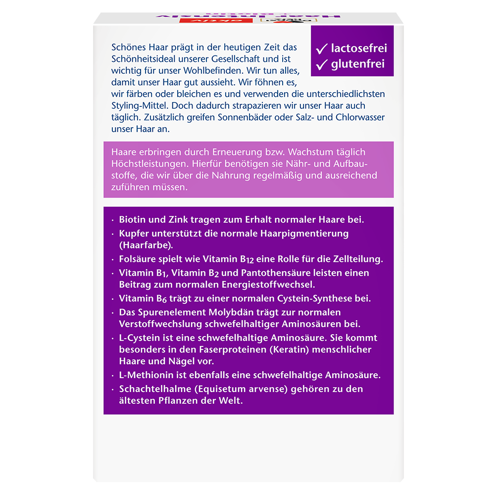 Bild: DOPPELHERZ Haar Intensiv + Biotin