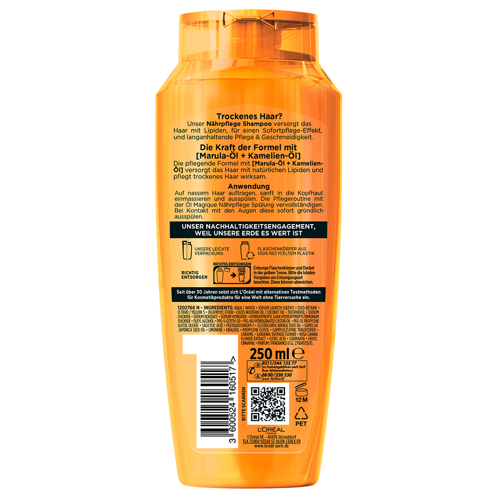 Bild: L'ORÉAL PARIS ELVITAL Öl Magique Nährpflege Shampoo