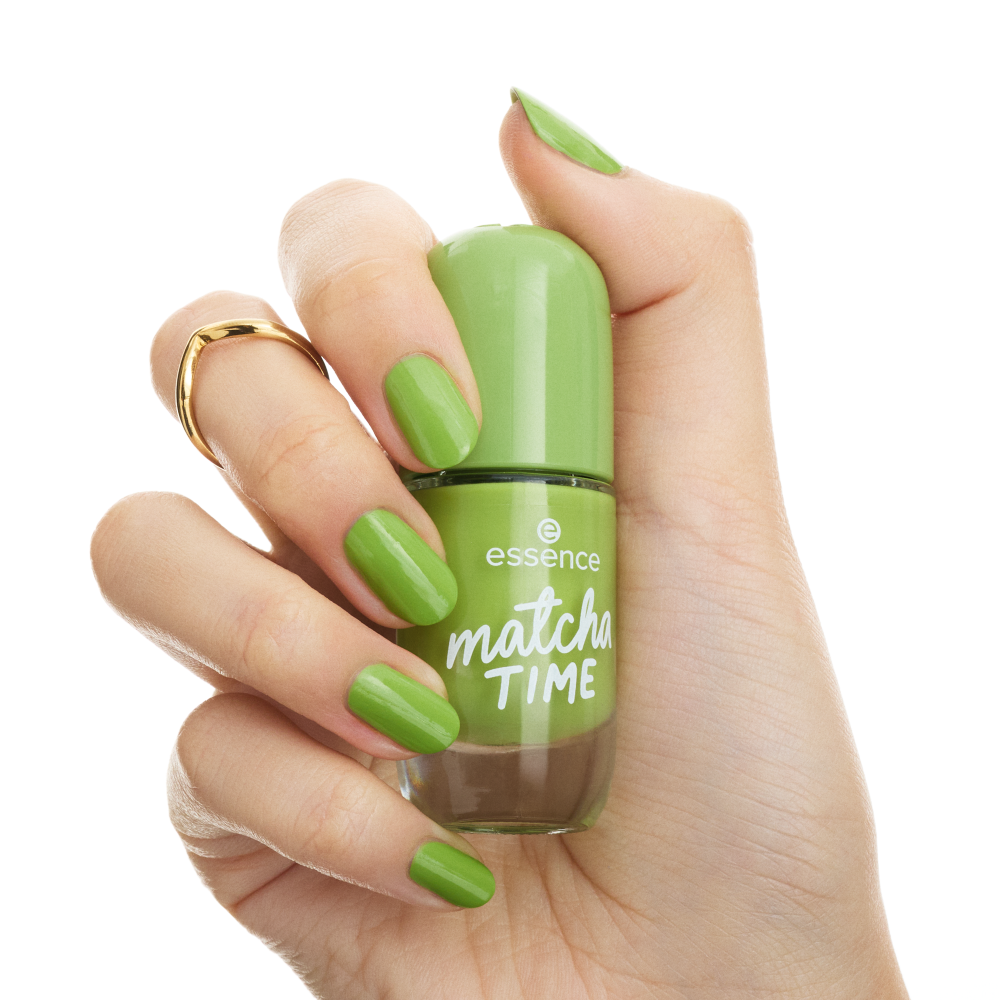 Bild: essence gel nail colour matcha TIME