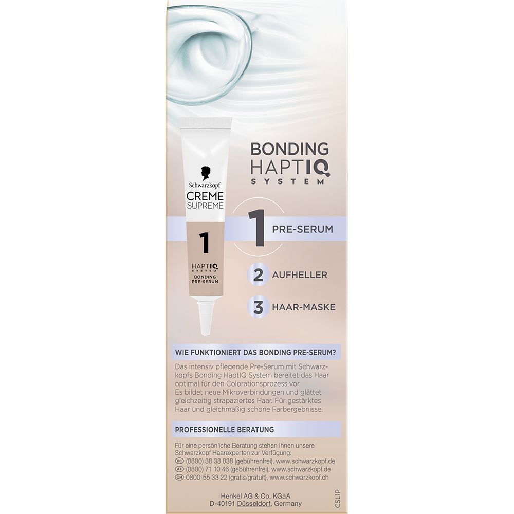 Bild: Schwarzkopf Creme Supreme Pflegender Aufheller Extrem Aufheller Plus