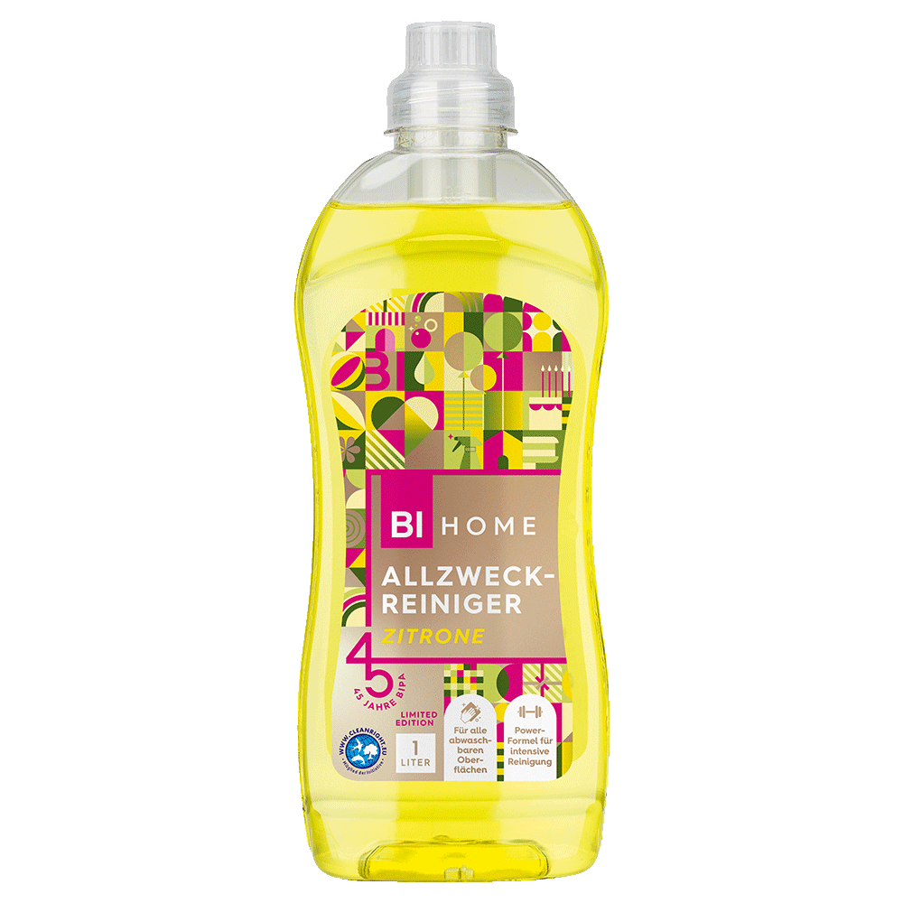 Bild: BI HOME Allzweckreiniger Zitrone 45 Jahre