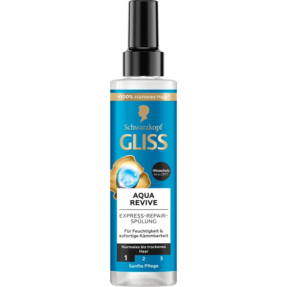 Bild: Schwarzkopf GLISS Aqua Revive Express-Repair-Spülung