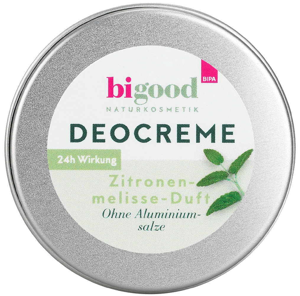 Bild: bi good Deocreme Zitronenmelisse & Avocadoöl